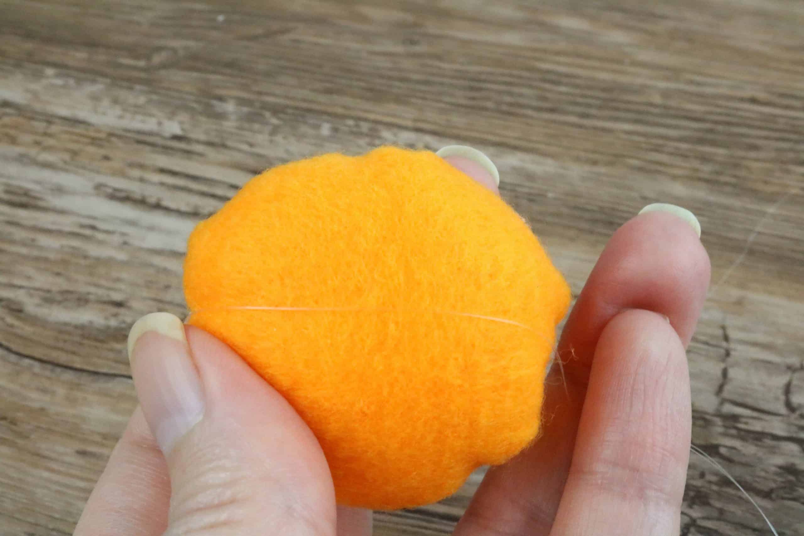 Felt Pumpkins Step 6 scaled