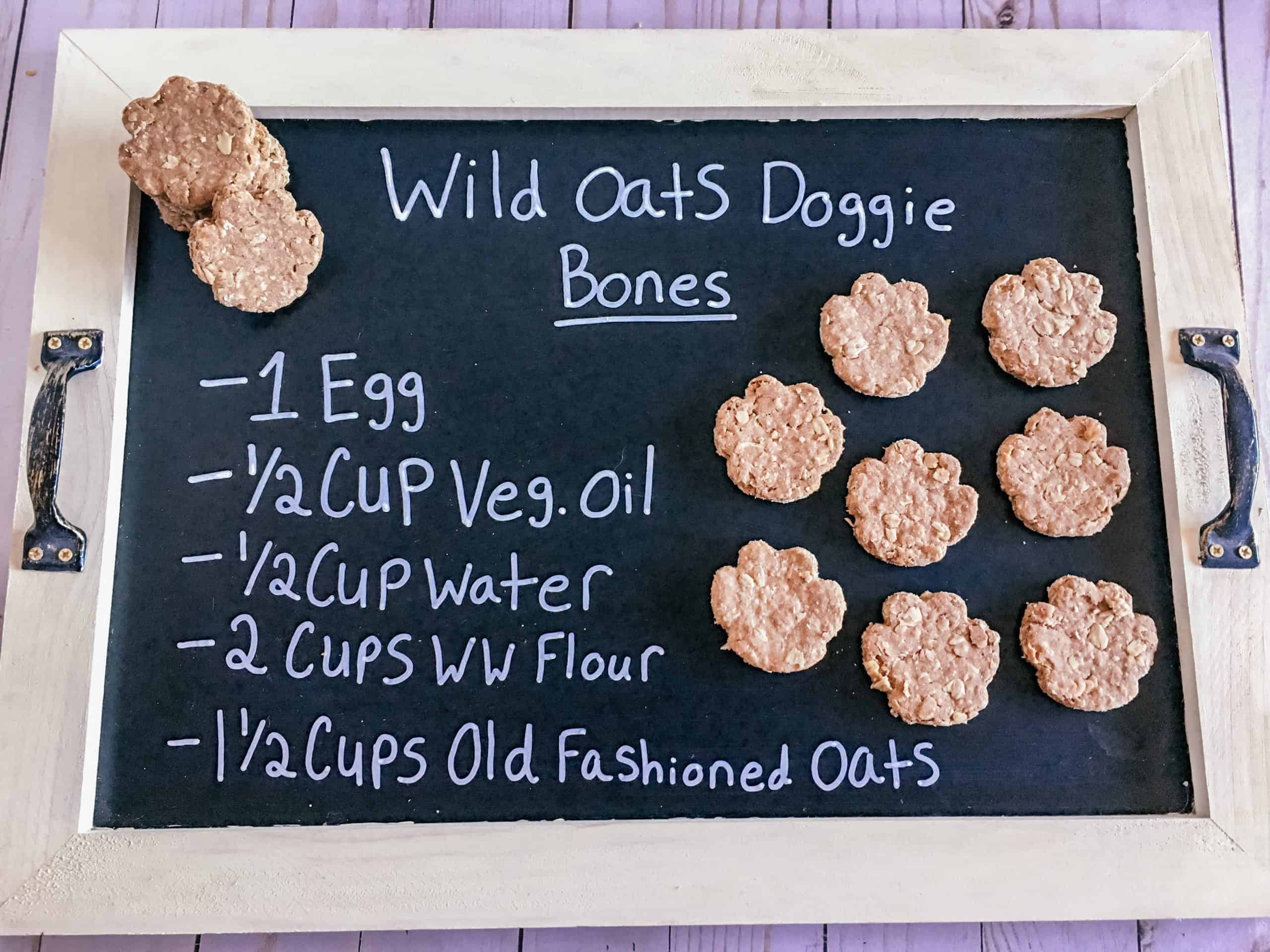 Wild Oat Dog Treat Recipe
