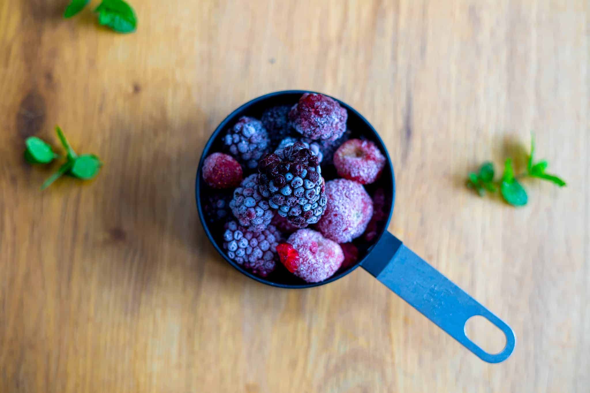 Winter Berry Coulis - Frozen Berries