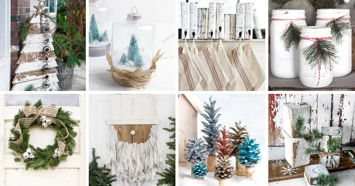20 Rustic Christmas Decorations to make this year
