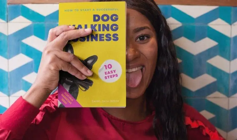 dog walking business book funny
