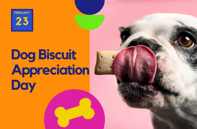 February 23 Dog Biscuit Appreciation Day • 2023 Ruffle Snuffle