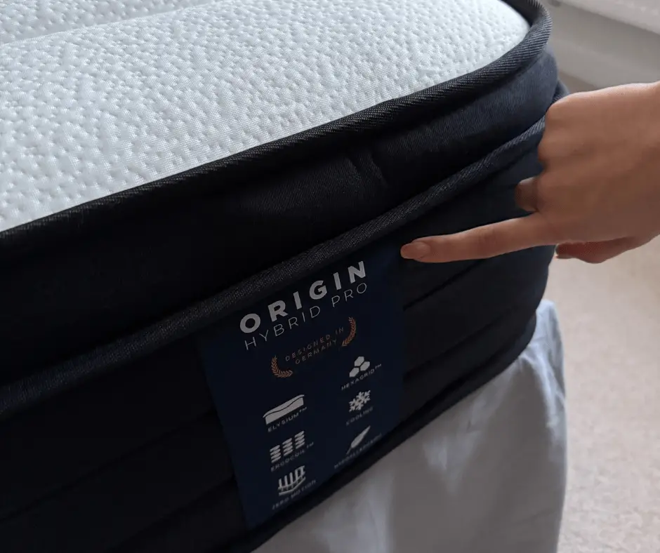 Sleeping Like a (Pampered) Pekingese: My Review of the Origin Hybrid Pro Mattress origin pro mattress review 2
